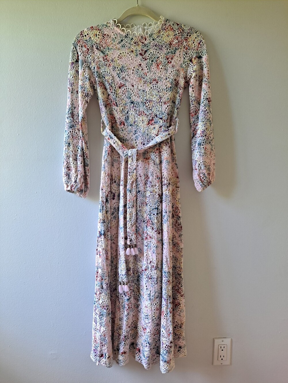 Cotton Midi Dress. Size Small (Fits like an XS)